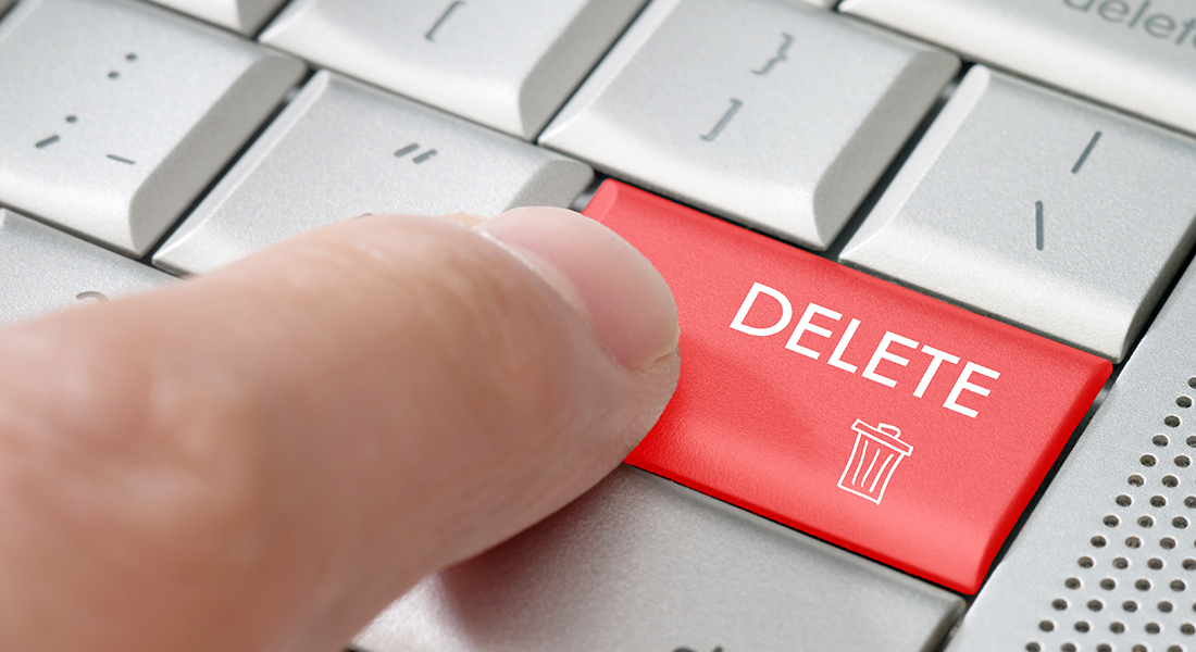 delete deed notice